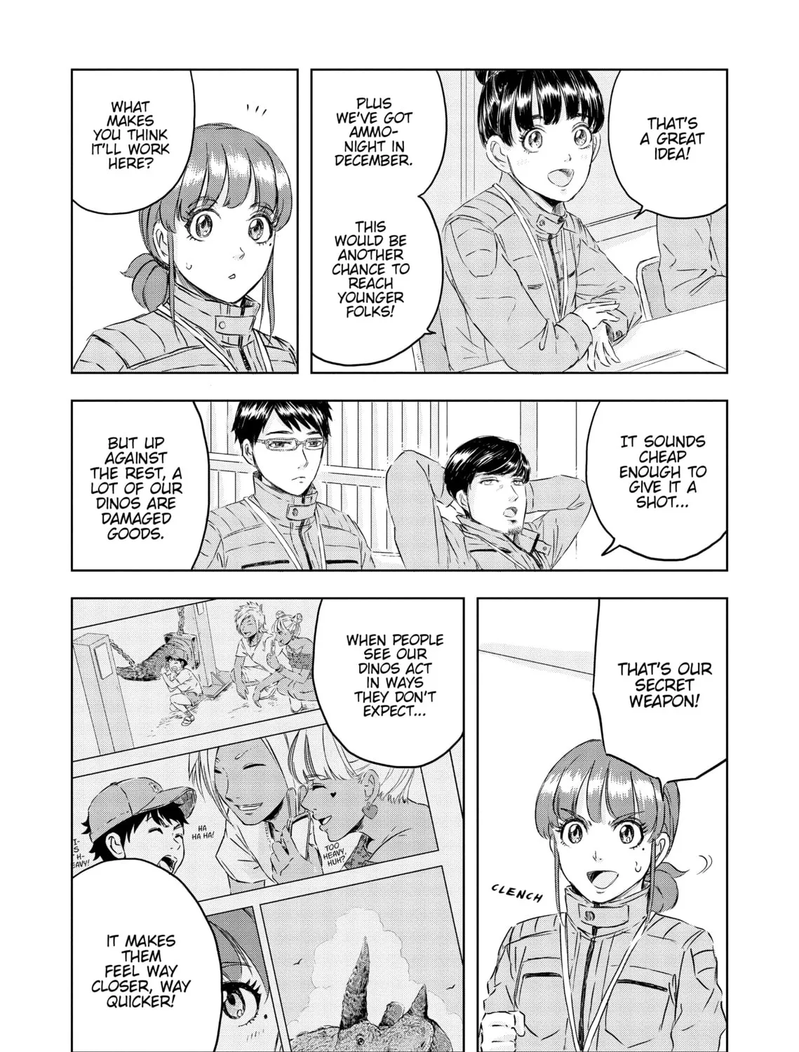 Read Dinosaur Sanctuary chapter 12 image 30 on Lezhin