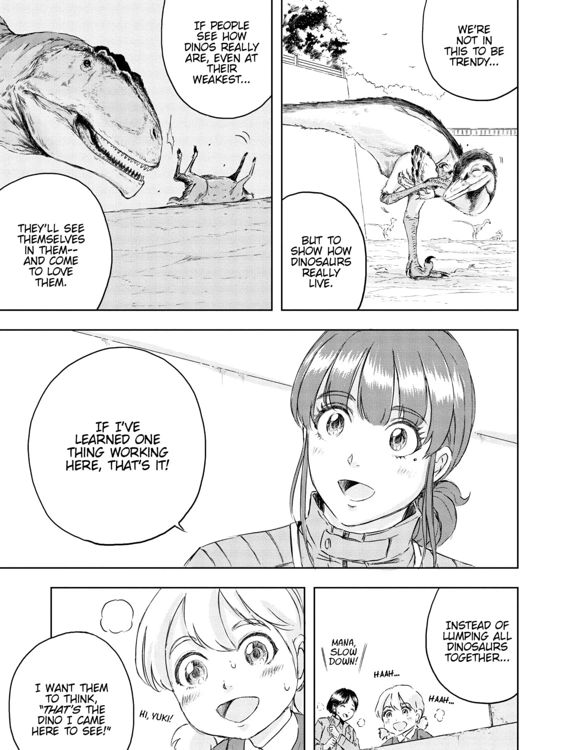 Read Dinosaur Sanctuary chapter 12 image 32 on Lezhin