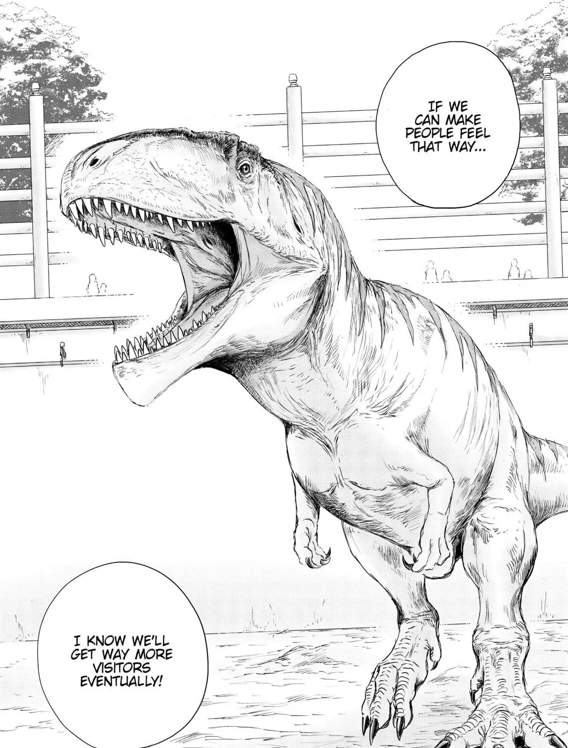 Read Dinosaur Sanctuary chapter 12 image 34 on Lezhin
