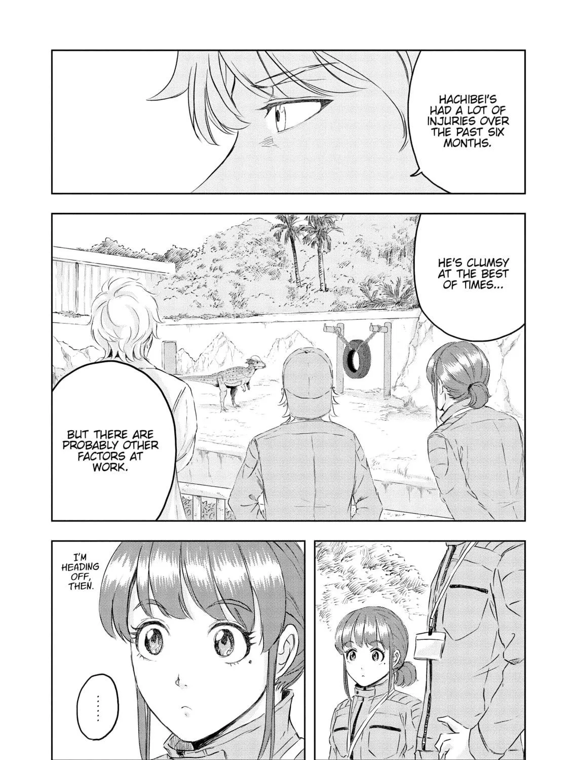 Read Dinosaur Sanctuary chapter 13 image 10 on Lezhin