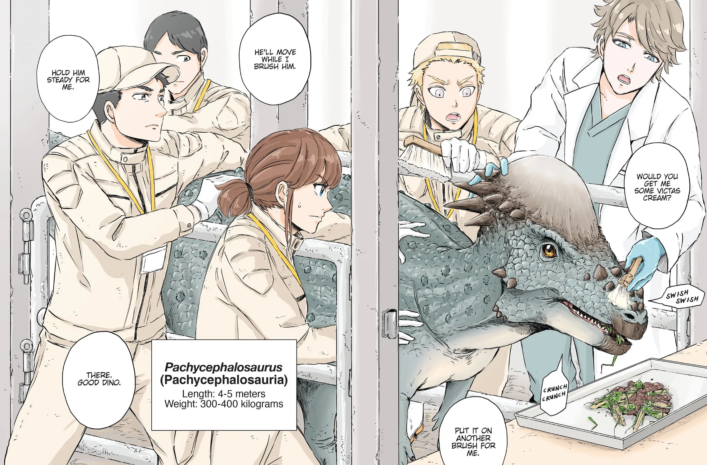 Read Dinosaur Sanctuary chapter 13 image 2 on Lezhin