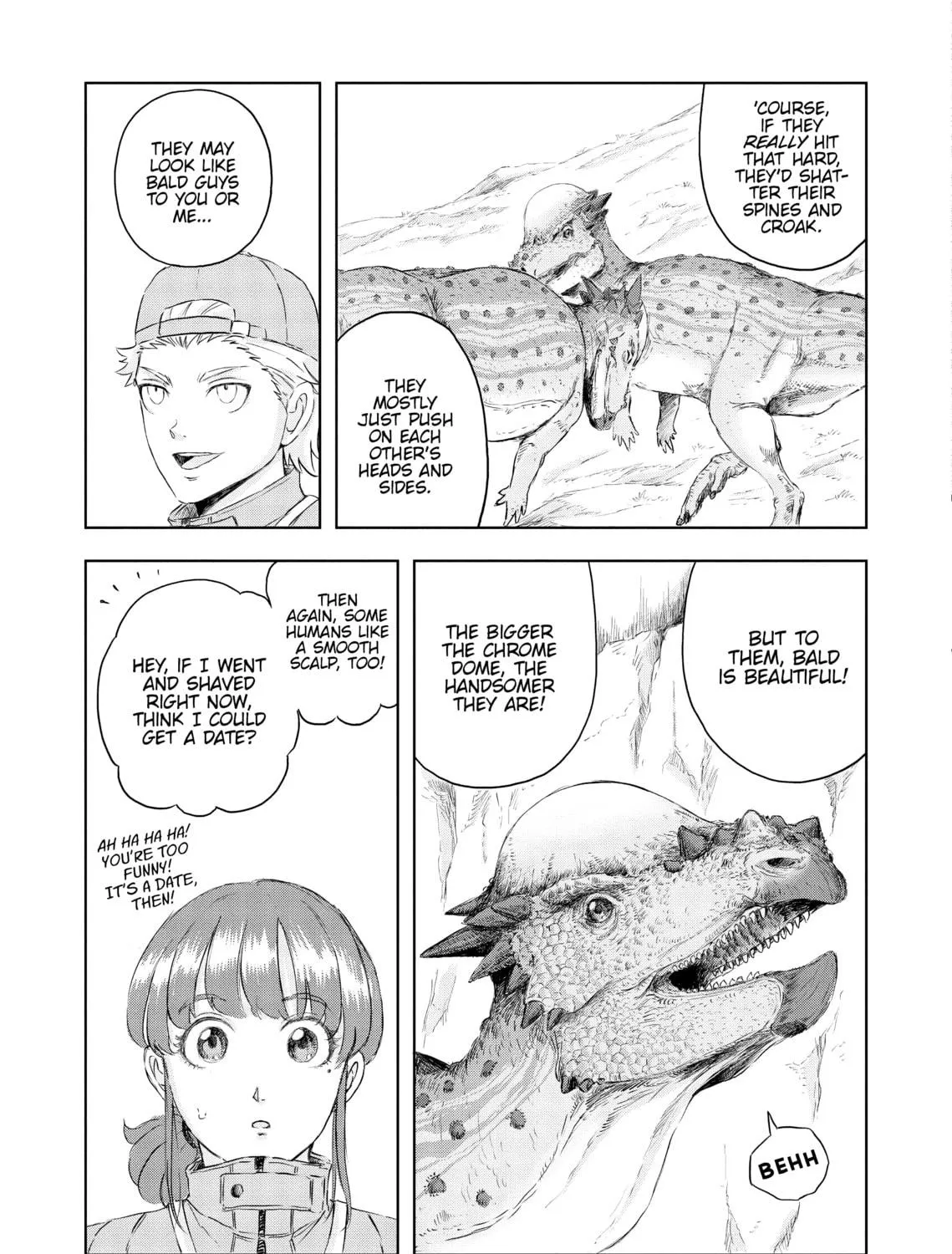 Read Dinosaur Sanctuary chapter 13 image 22 on Lezhin