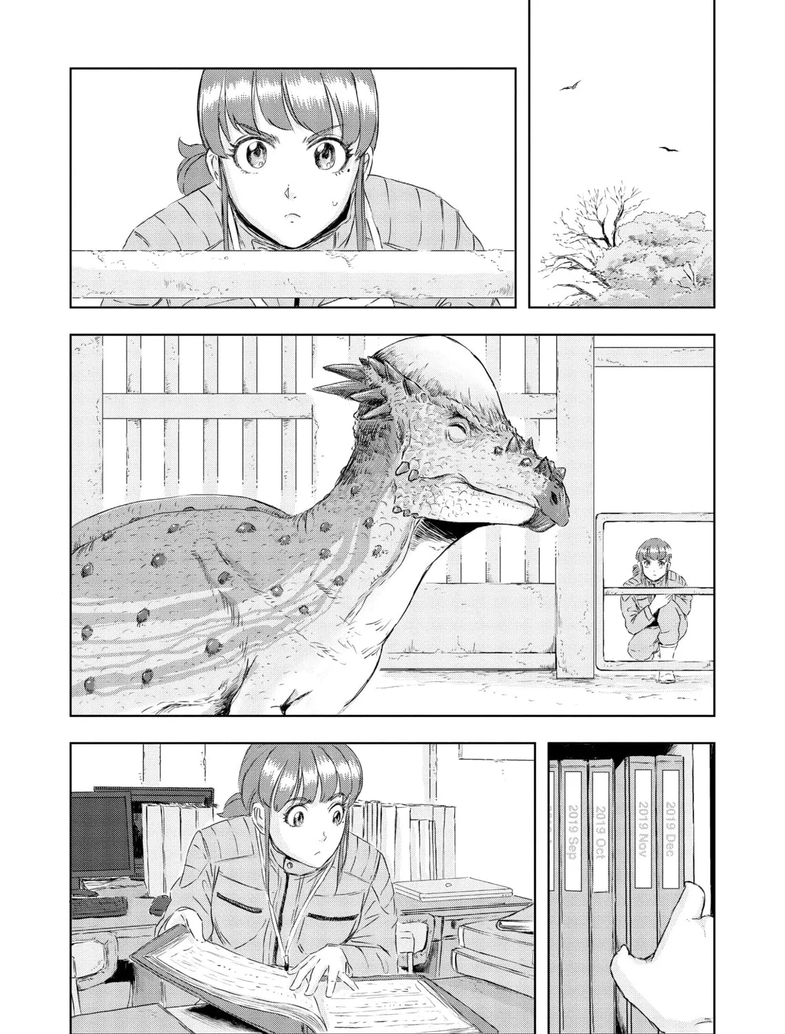 Read Dinosaur Sanctuary chapter 13 image 36 on Lezhin