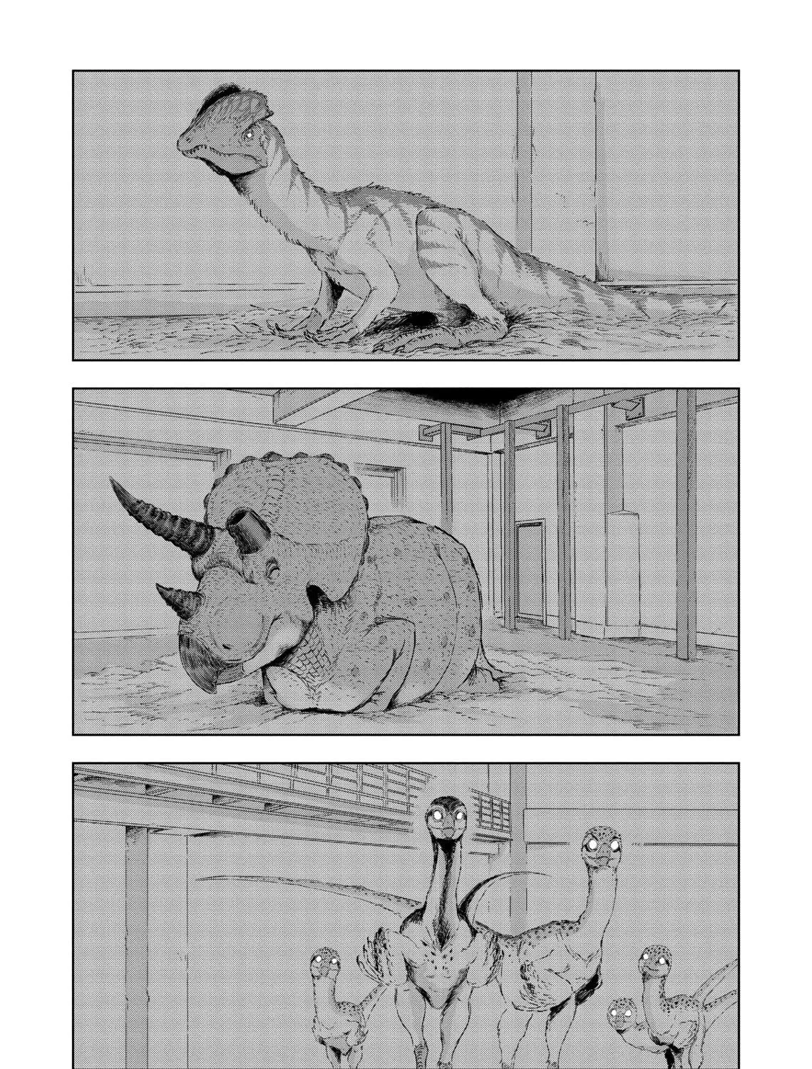 Read Dinosaur Sanctuary chapter 13 image 46 on Lezhin