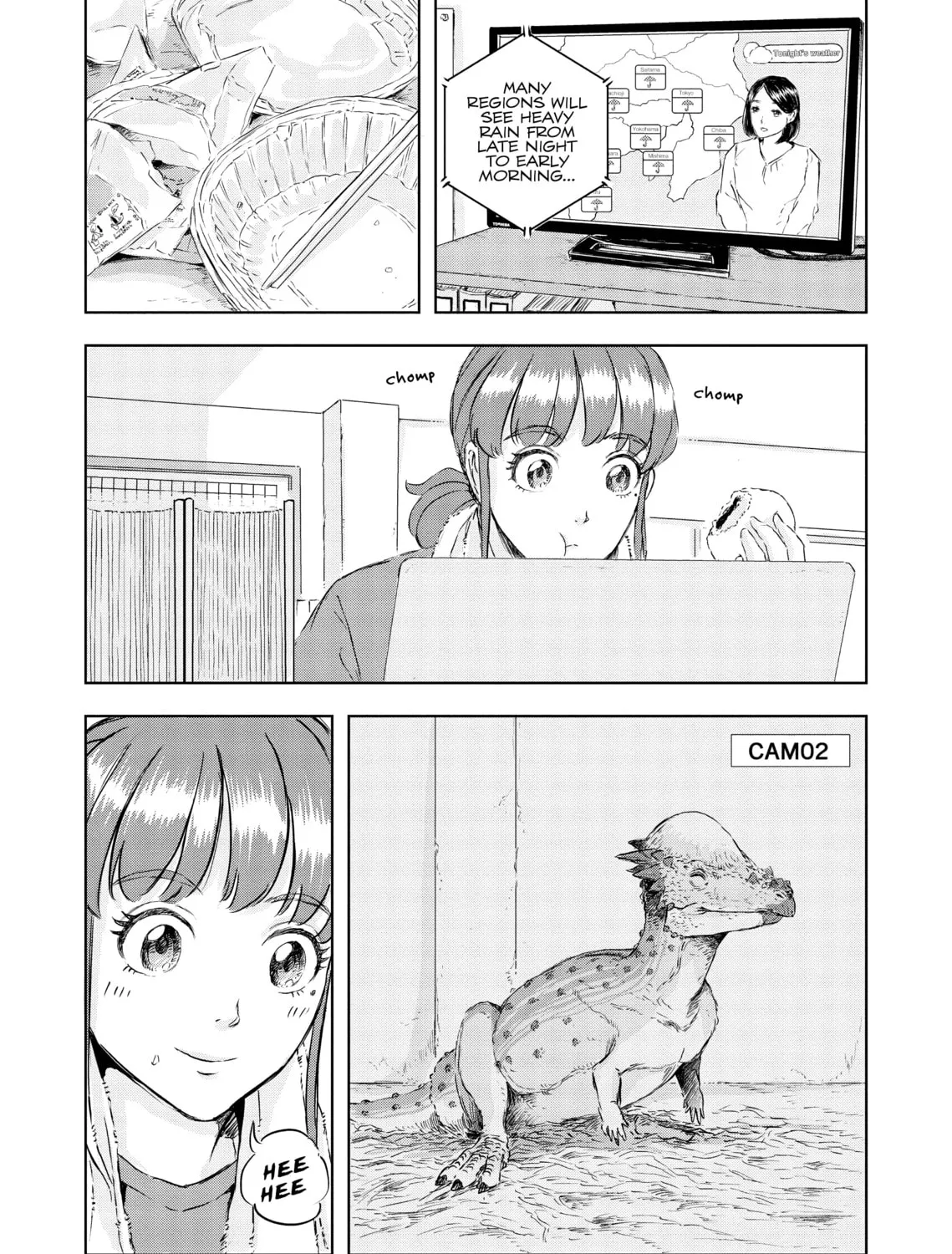 Read Dinosaur Sanctuary chapter 13 image 50 on Lezhin
