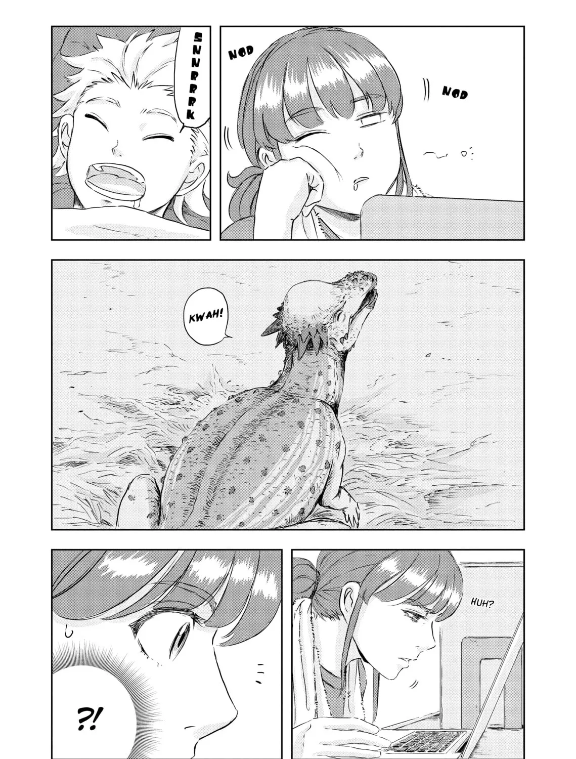 Read Dinosaur Sanctuary chapter 13 image 54 on Lezhin