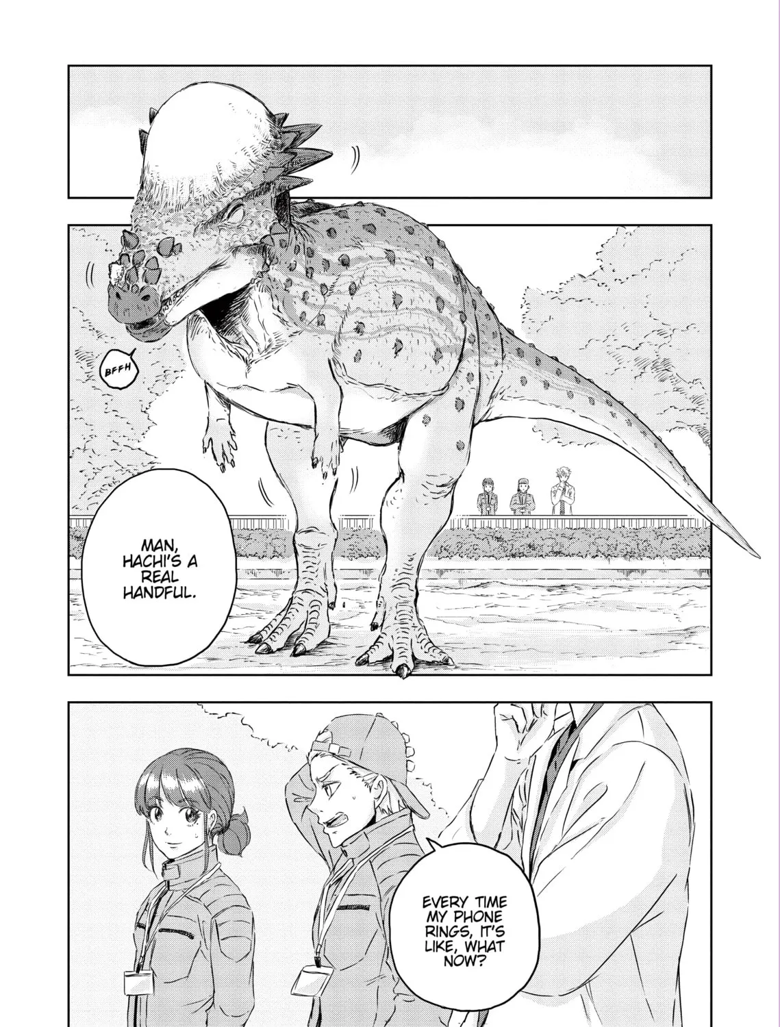 Read Dinosaur Sanctuary chapter 13 image 6 on Lezhin