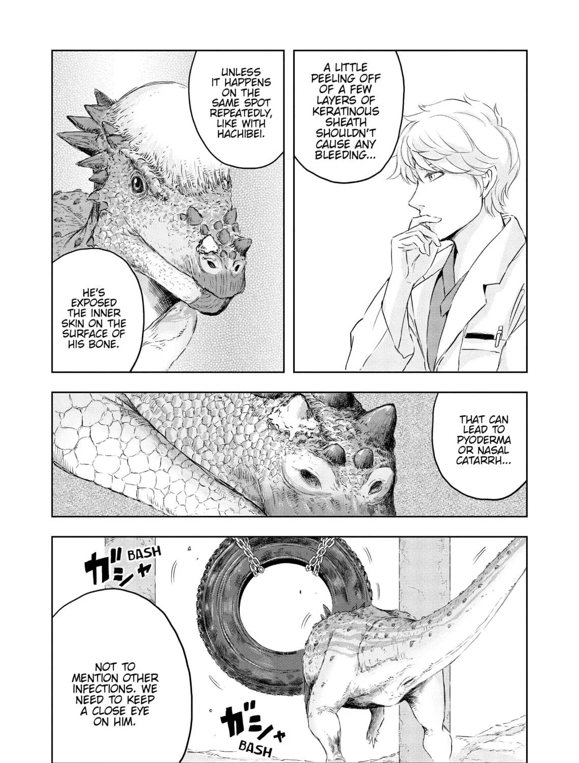Read Dinosaur Sanctuary chapter 13 image 8 on Lezhin