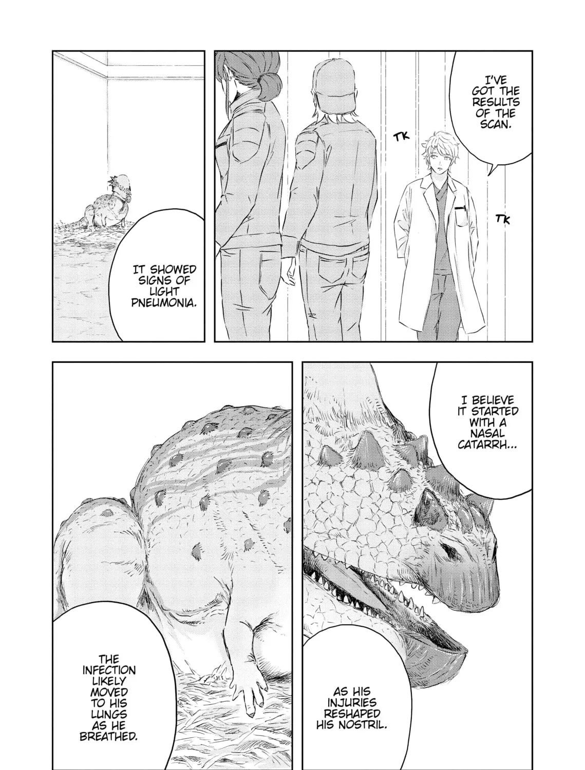 Read Dinosaur Sanctuary chapter 14 image 20 on Lezhin