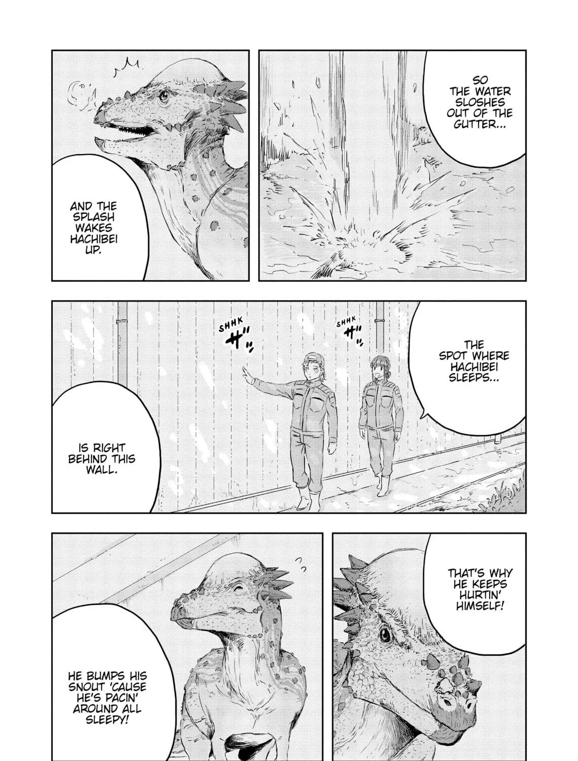 Read Dinosaur Sanctuary chapter 14 image 34 on Lezhin