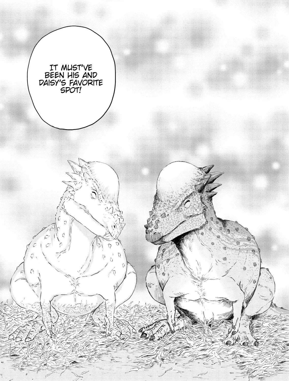 Read Dinosaur Sanctuary chapter 14 image 38 on Lezhin