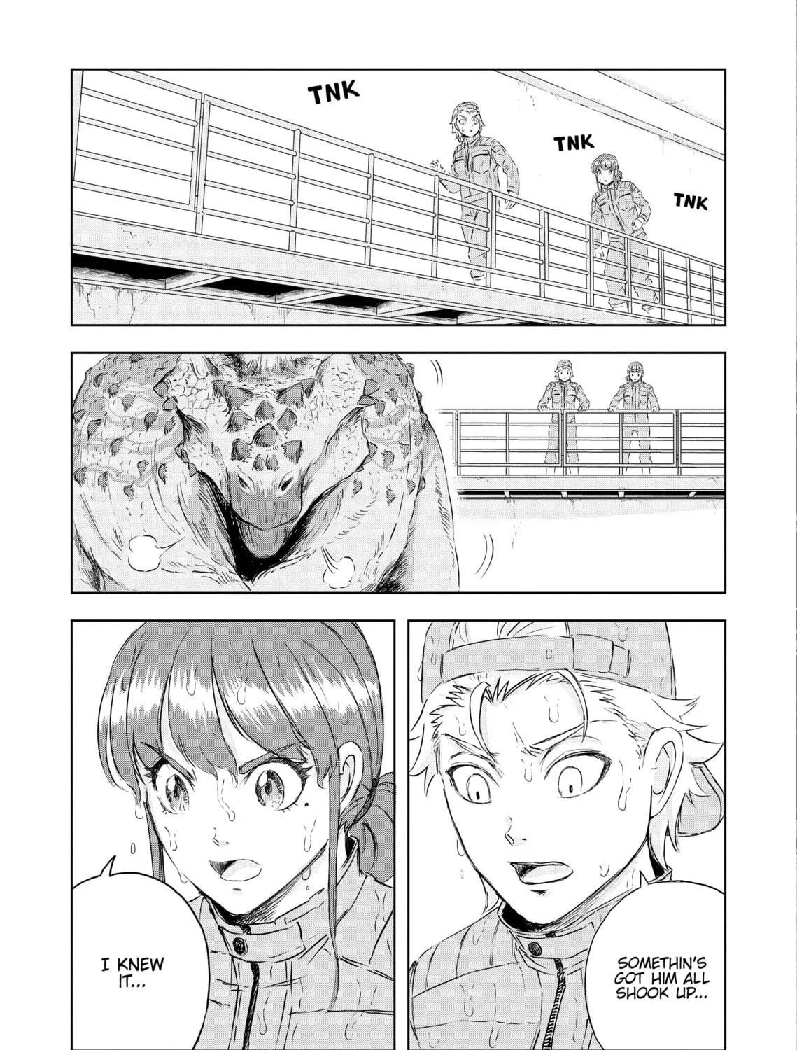 Read Dinosaur Sanctuary chapter 14 image 4 on Lezhin