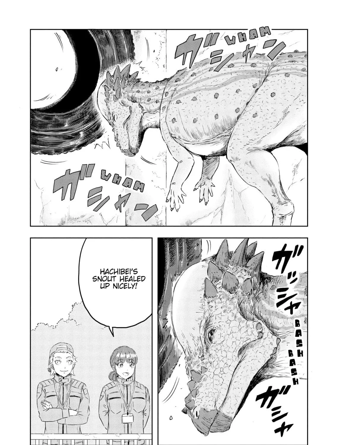 Read Dinosaur Sanctuary chapter 14 image 52 on Lezhin