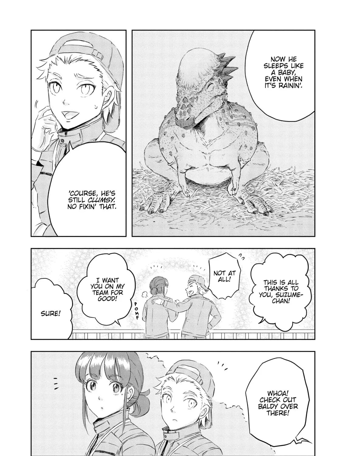 Read Dinosaur Sanctuary chapter 14 image 54 on Lezhin