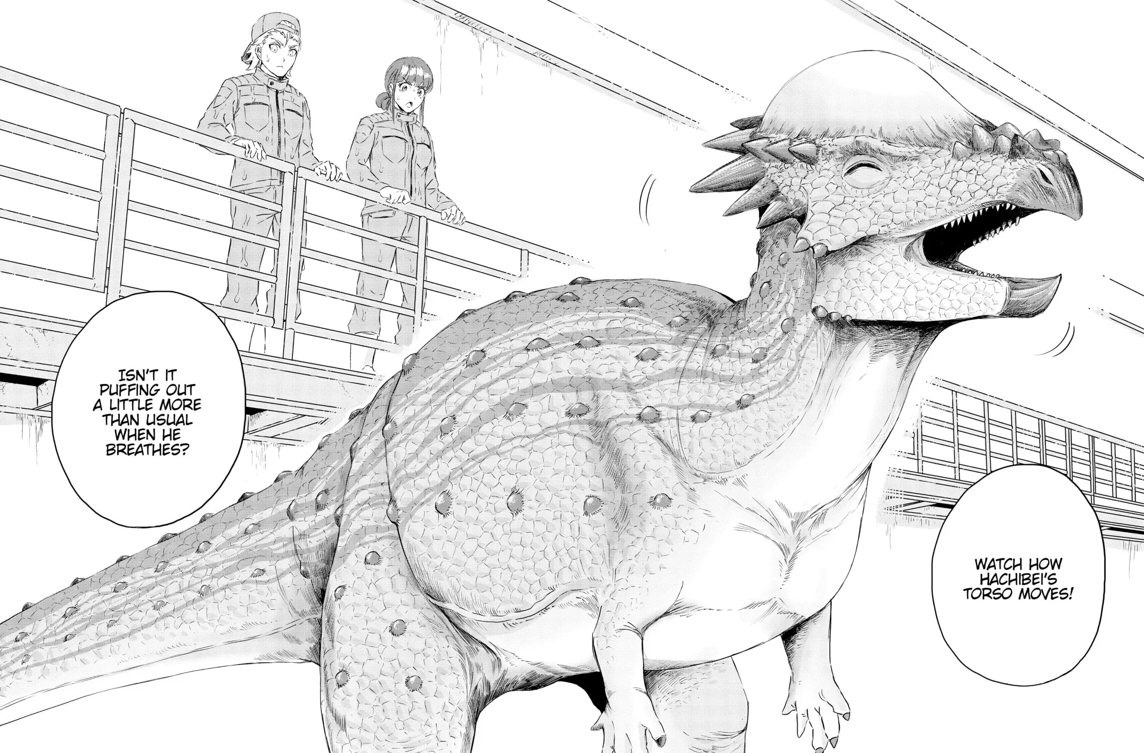 Read Dinosaur Sanctuary chapter 14 image 6 on Lezhin
