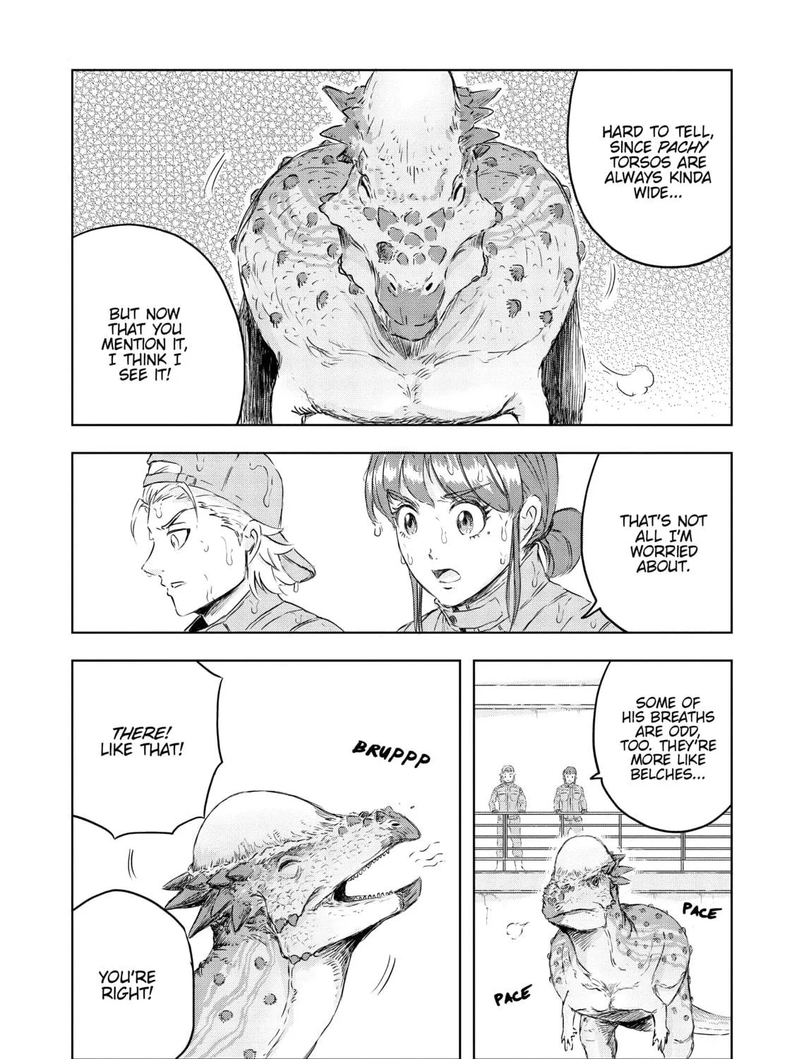 Read Dinosaur Sanctuary chapter 14 image 8 on Lezhin