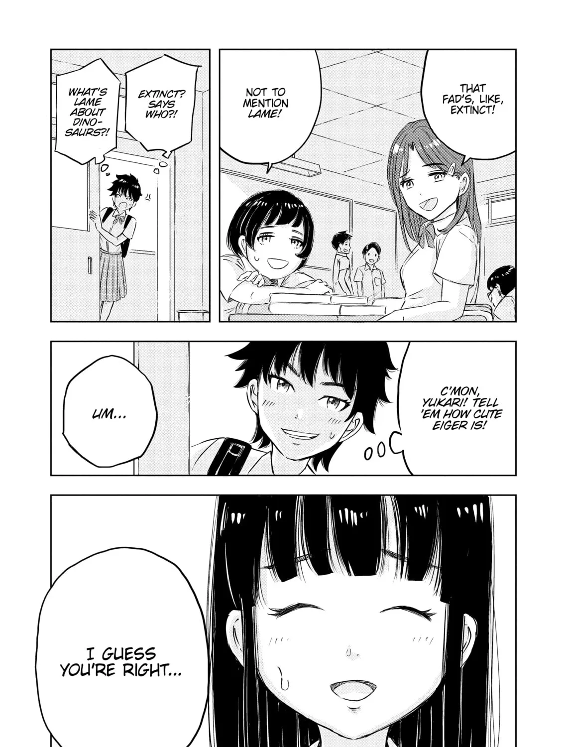 Read Dinosaur Sanctuary chapter 15 image 12 on Lezhin