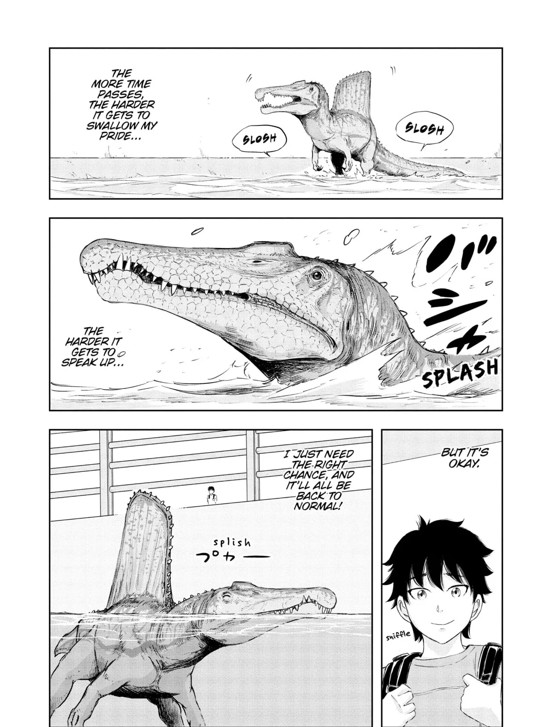 Read Dinosaur Sanctuary chapter 15 image 24 on Lezhin