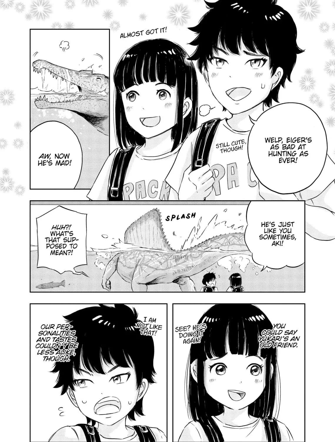 Read Dinosaur Sanctuary chapter 15 image 4 on Lezhin