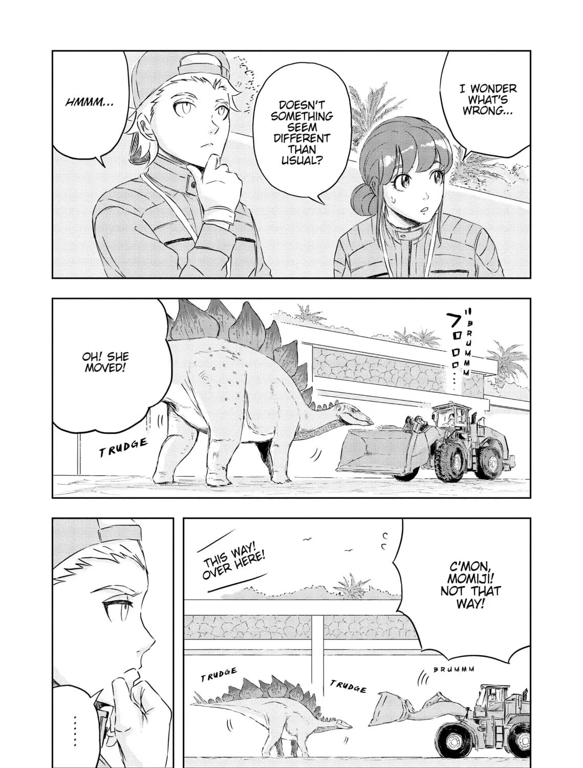 Read Dinosaur Sanctuary chapter 16 image 12 on Lezhin