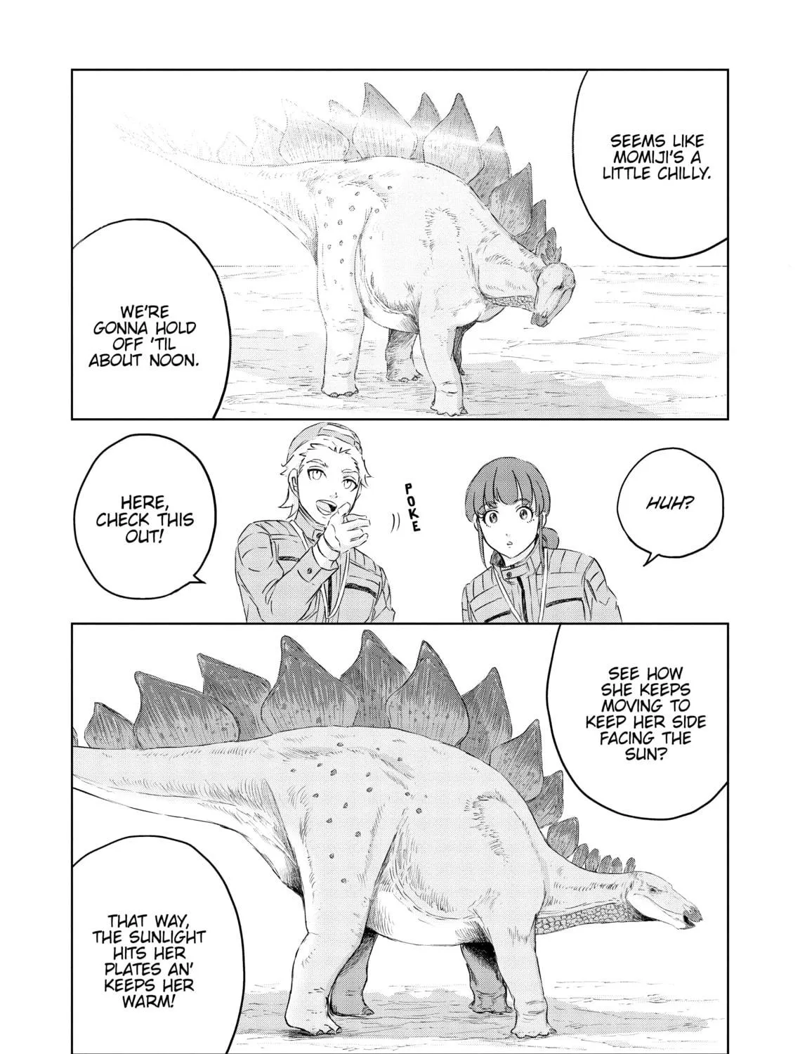 Read Dinosaur Sanctuary chapter 16 image 16 on Lezhin