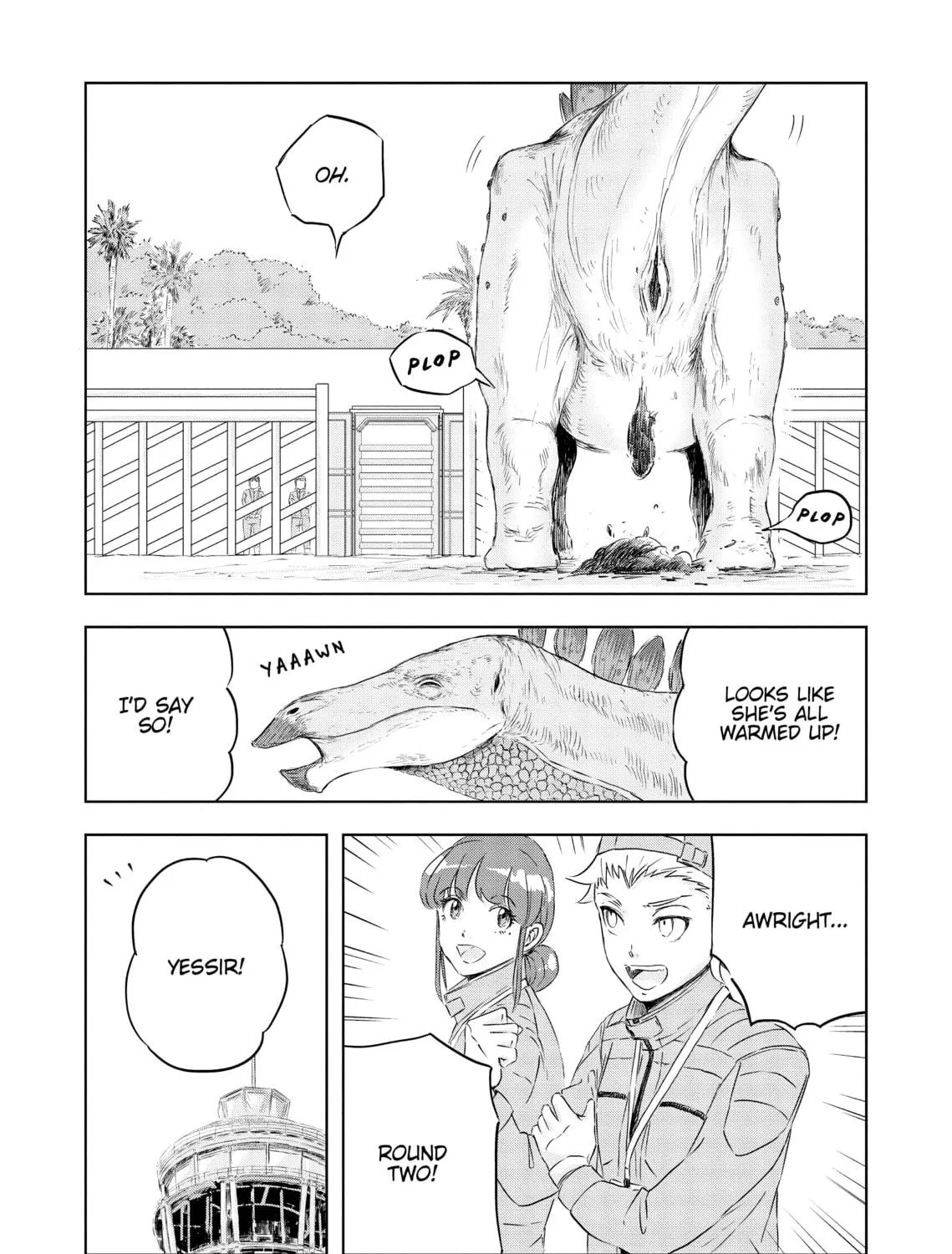 Read Dinosaur Sanctuary chapter 16 image 22 on Lezhin