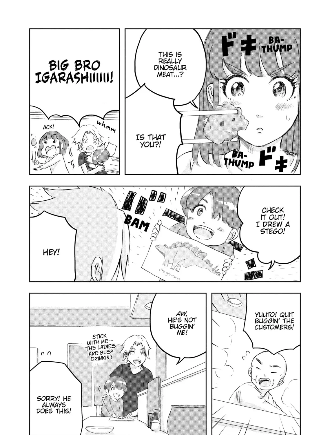 Read Dinosaur Sanctuary chapter 16 image 36 on Lezhin