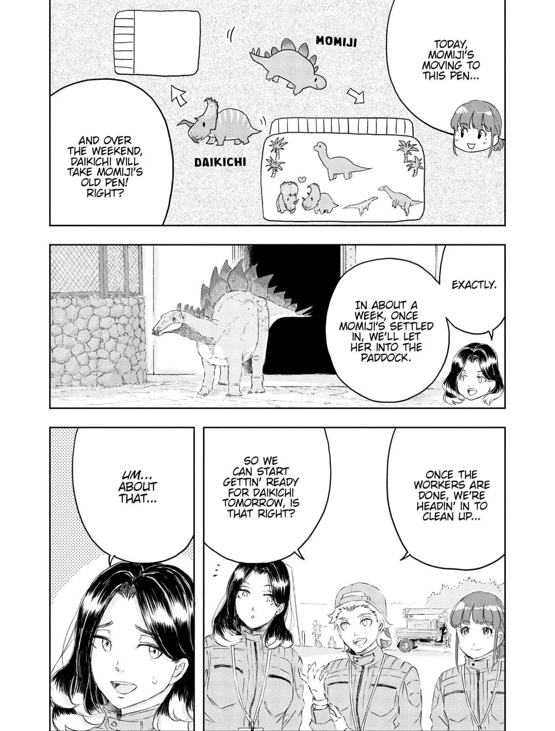 Read Dinosaur Sanctuary chapter 16 image 4 on Lezhin
