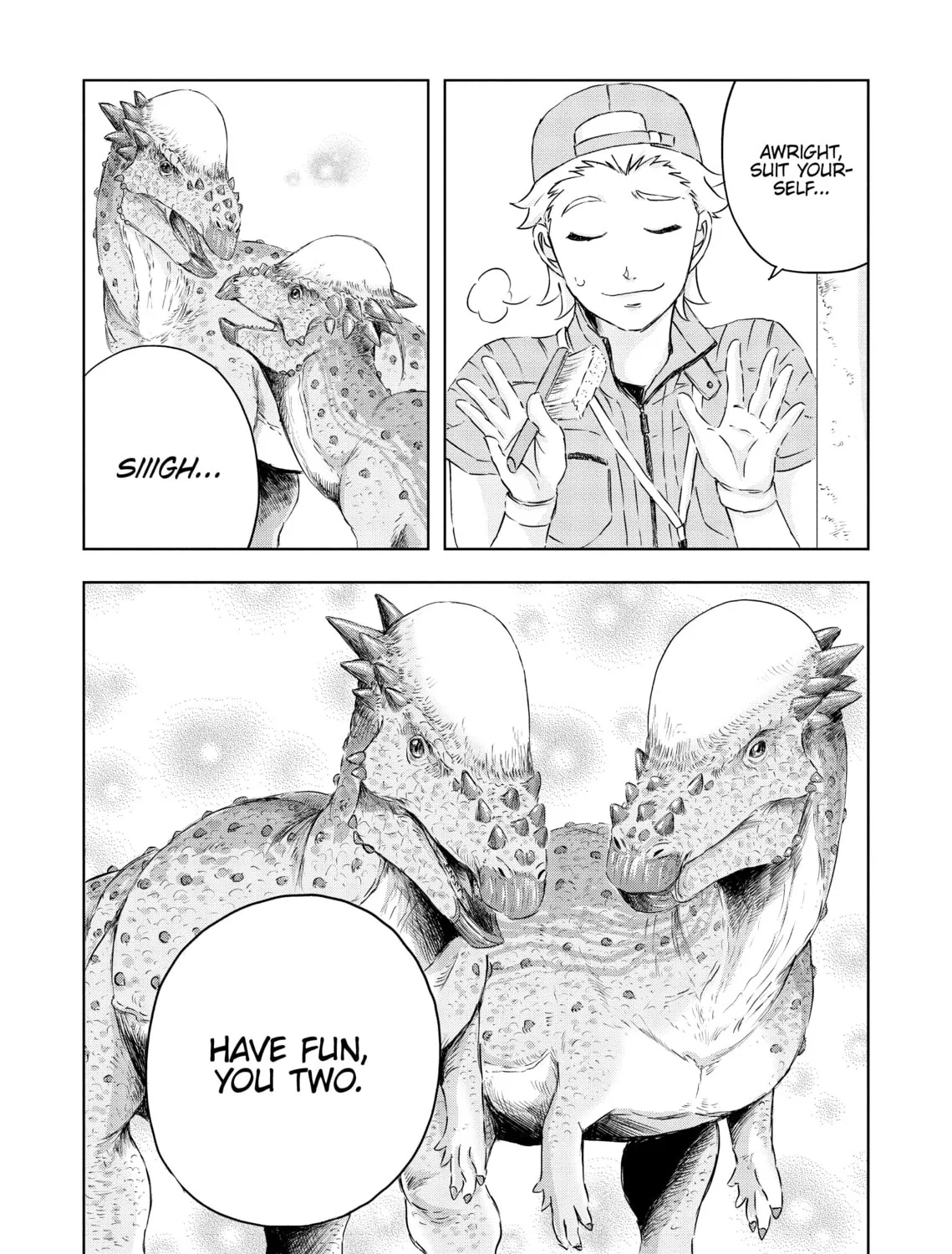 Read Dinosaur Sanctuary chapter 17.5 image 6 on Lezhin