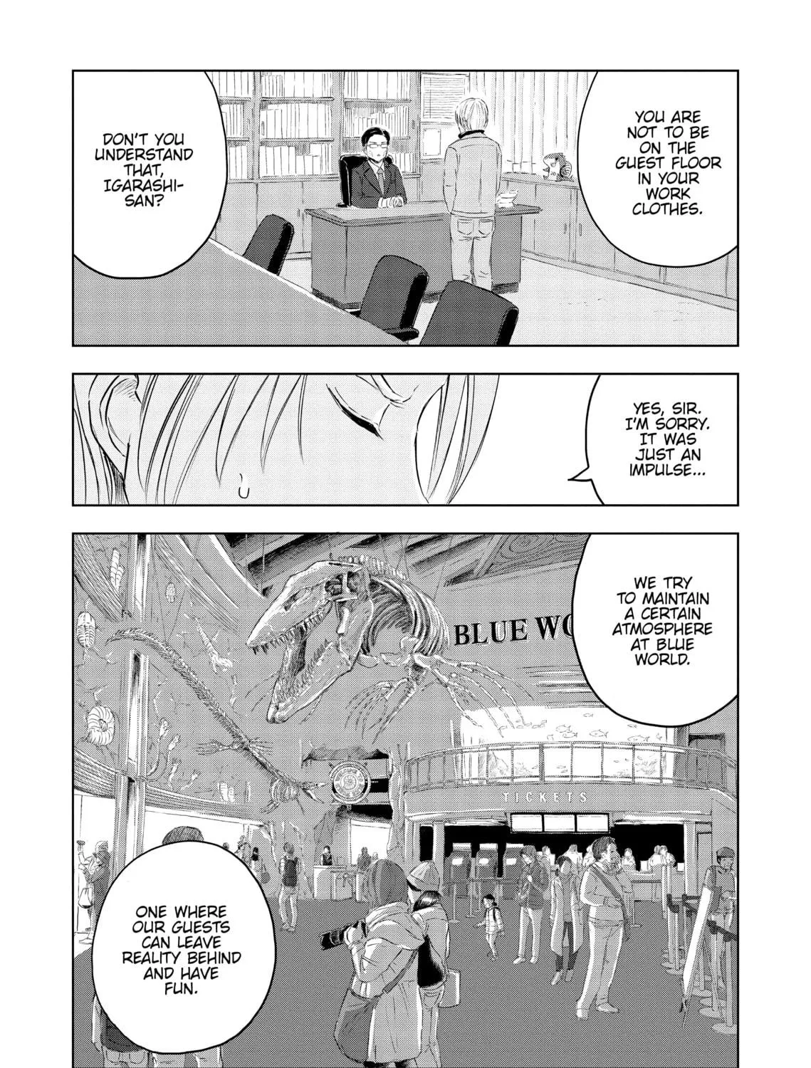Read Dinosaur Sanctuary chapter 17 image 38 on Lezhin
