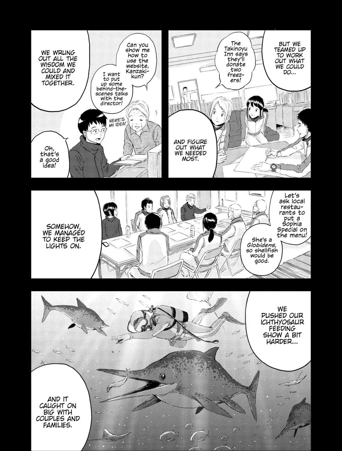 Read Dinosaur Sanctuary chapter 18 image 36 on Lezhin