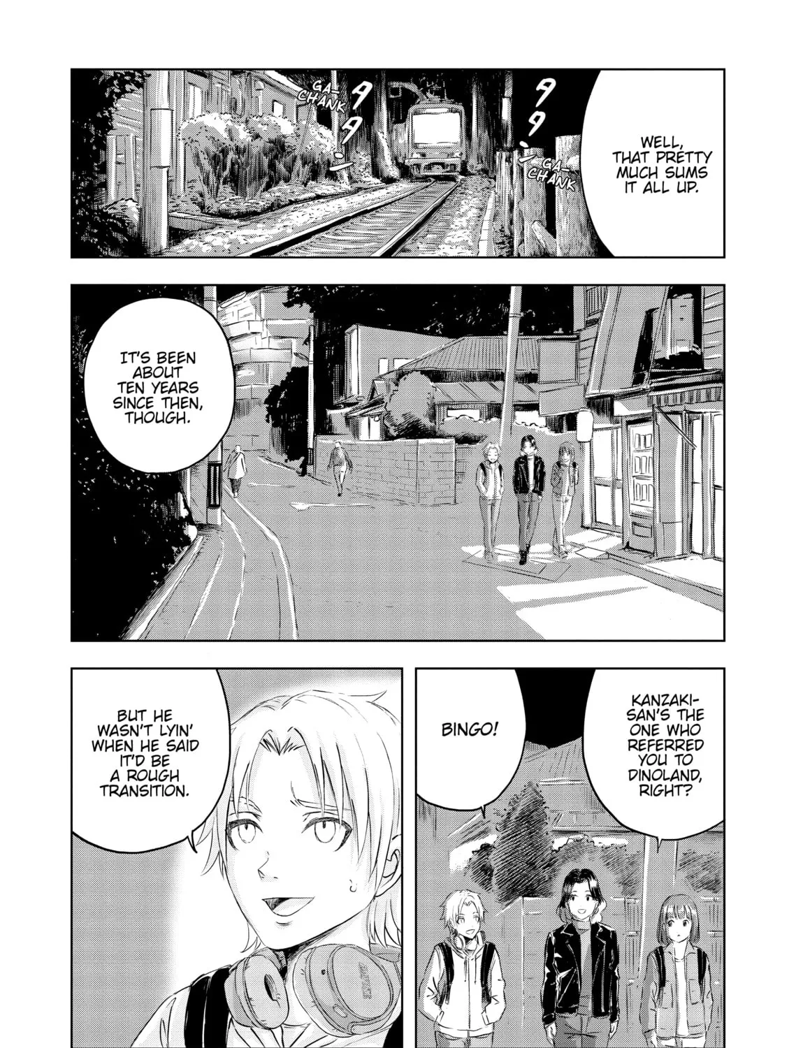 Read Dinosaur Sanctuary chapter 18 image 56 on Lezhin