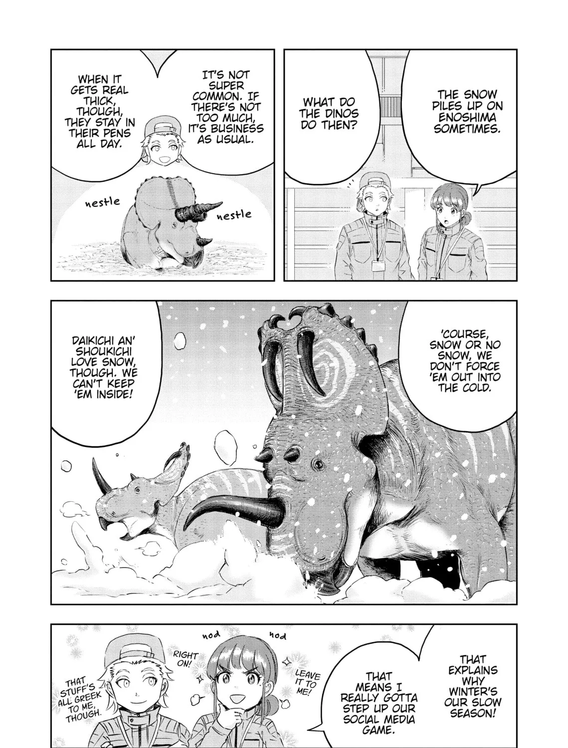 Read Dinosaur Sanctuary chapter 19 image 26 on Lezhin