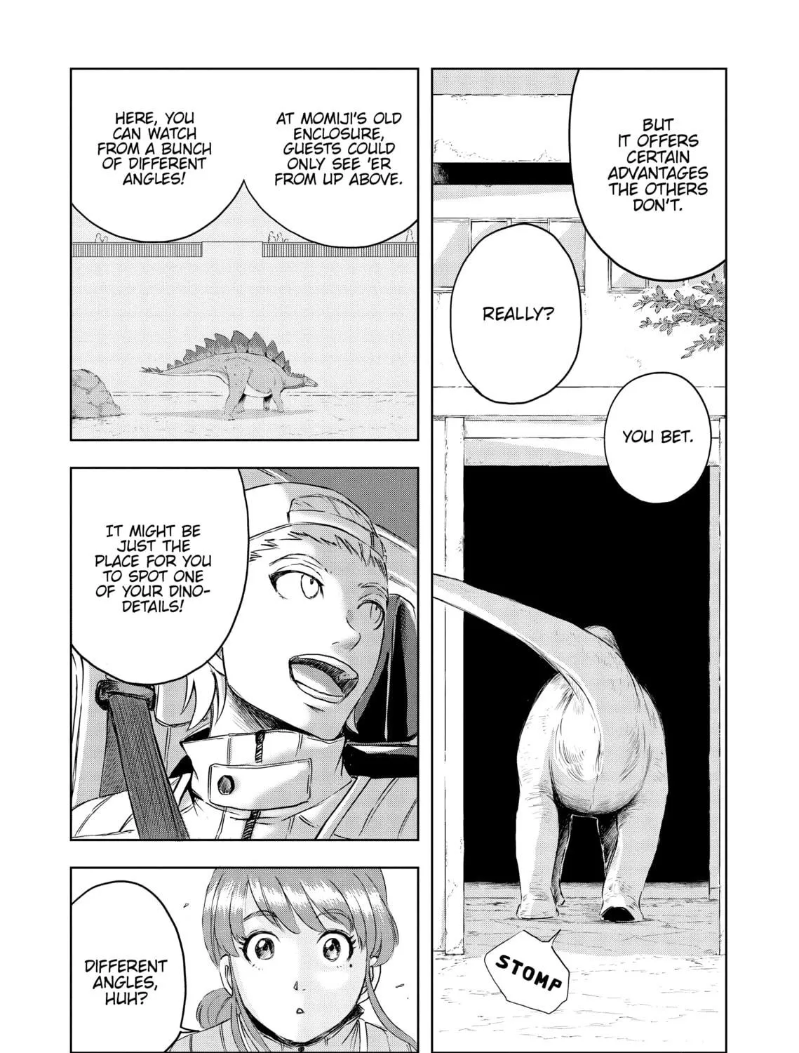 Read Dinosaur Sanctuary chapter 19 image 40 on Lezhin