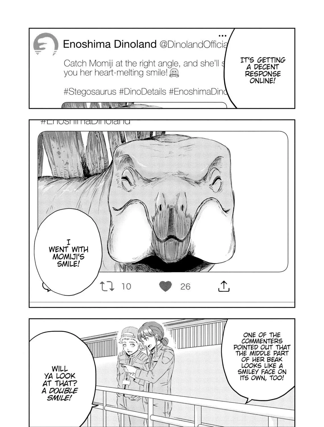 Read Dinosaur Sanctuary chapter 19 image 48 on Lezhin