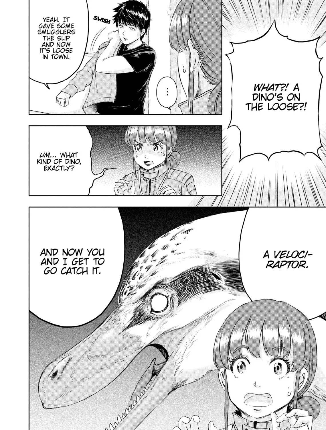 Read Dinosaur Sanctuary chapter 19 image 60 on Lezhin