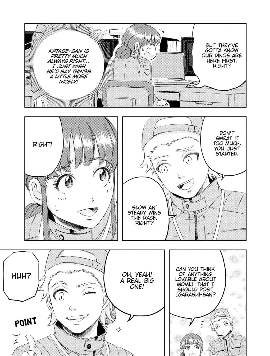 Read Dinosaur Sanctuary chapter 19 image 8 on Lezhin
