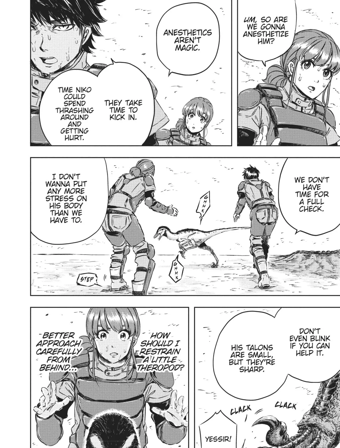 Read Dinosaur Sanctuary chapter 2 image 20 on Lezhin