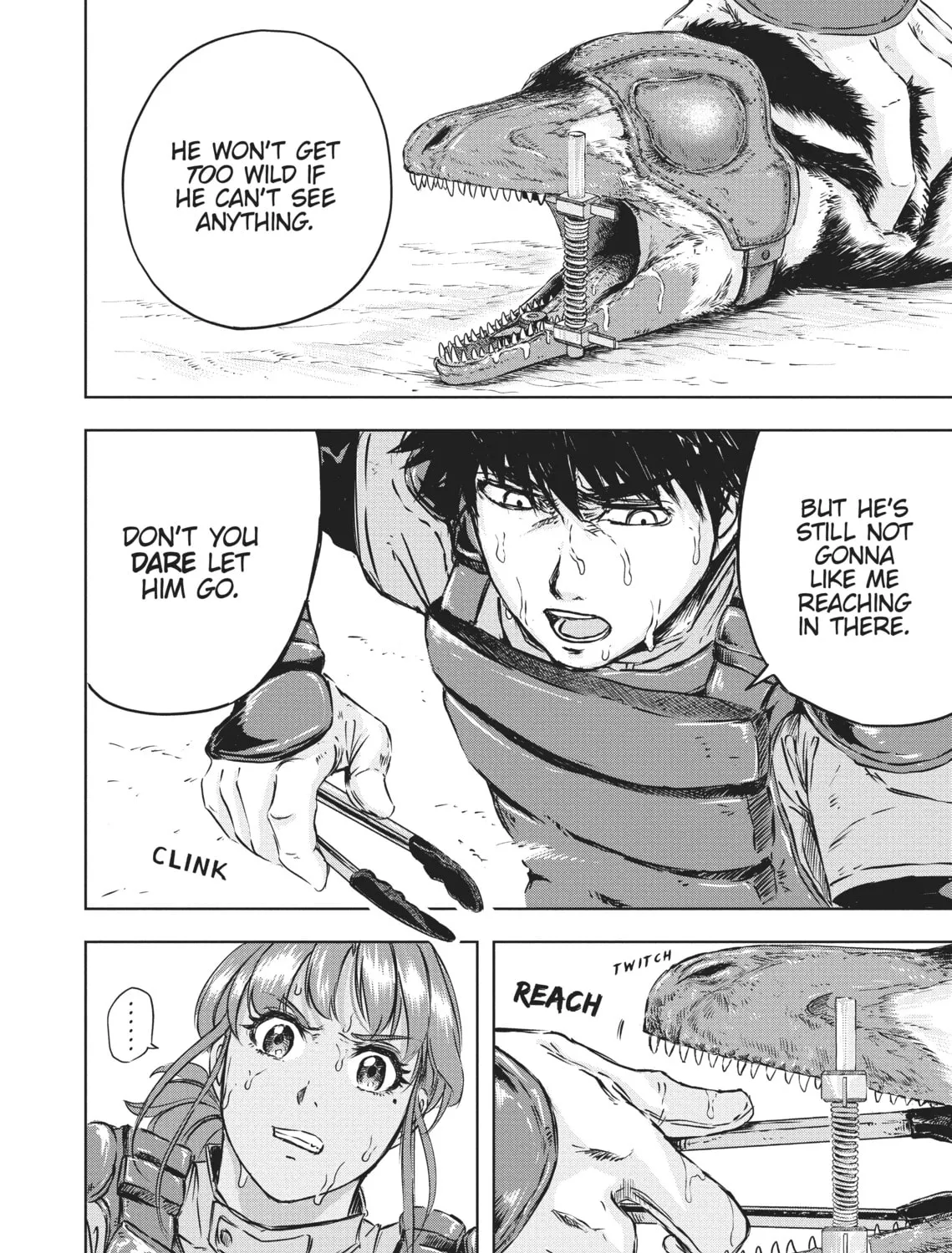 Read Dinosaur Sanctuary chapter 2 image 24 on Lezhin