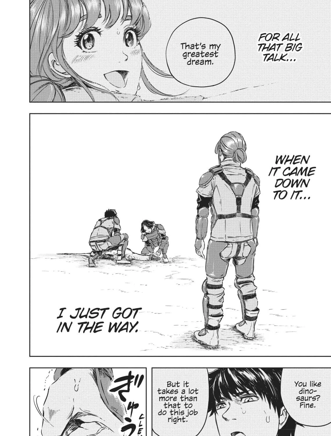Read Dinosaur Sanctuary chapter 2 image 40 on Lezhin