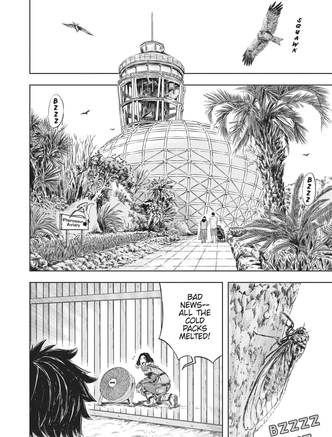 Read Dinosaur Sanctuary chapter 2 image 44 on Lezhin