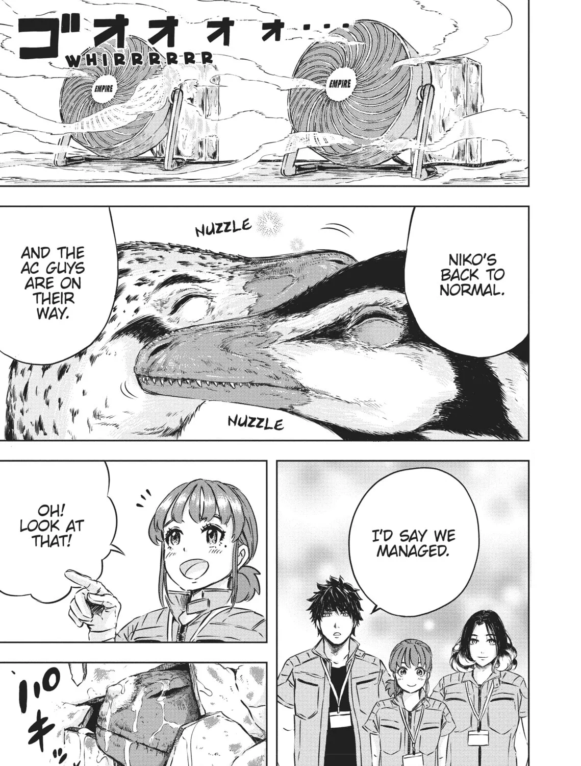 Read Dinosaur Sanctuary chapter 2 image 50 on Lezhin