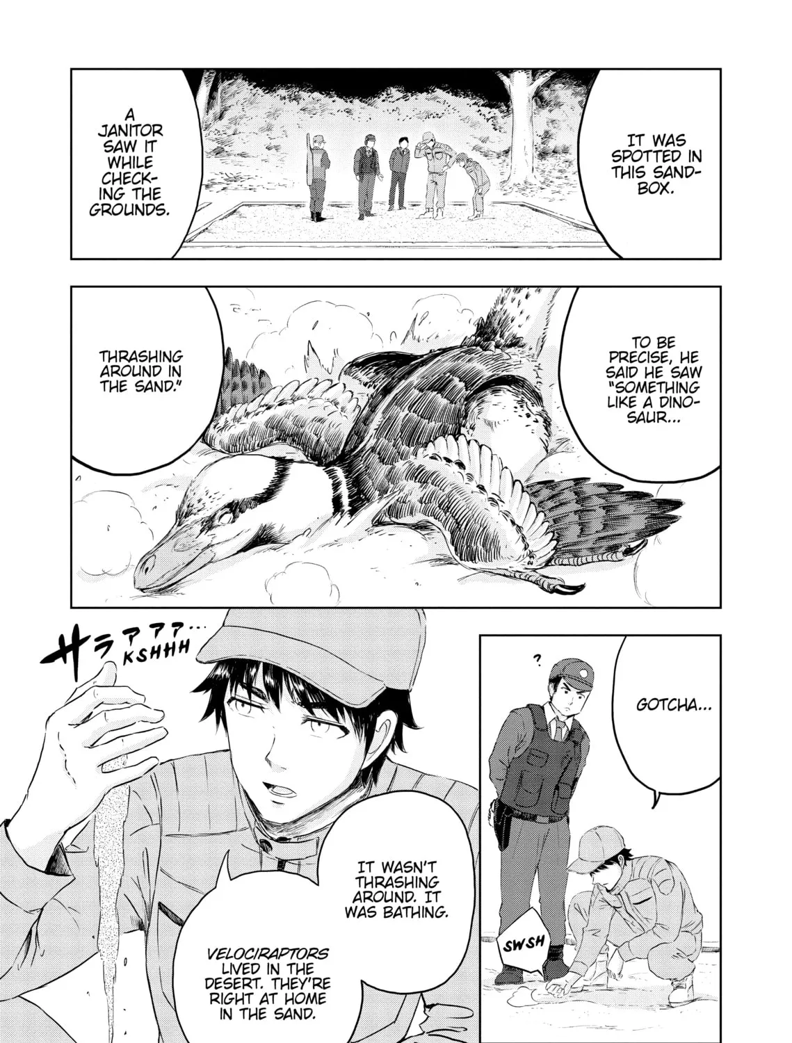 Read Dinosaur Sanctuary chapter 20 image 14 on Lezhin