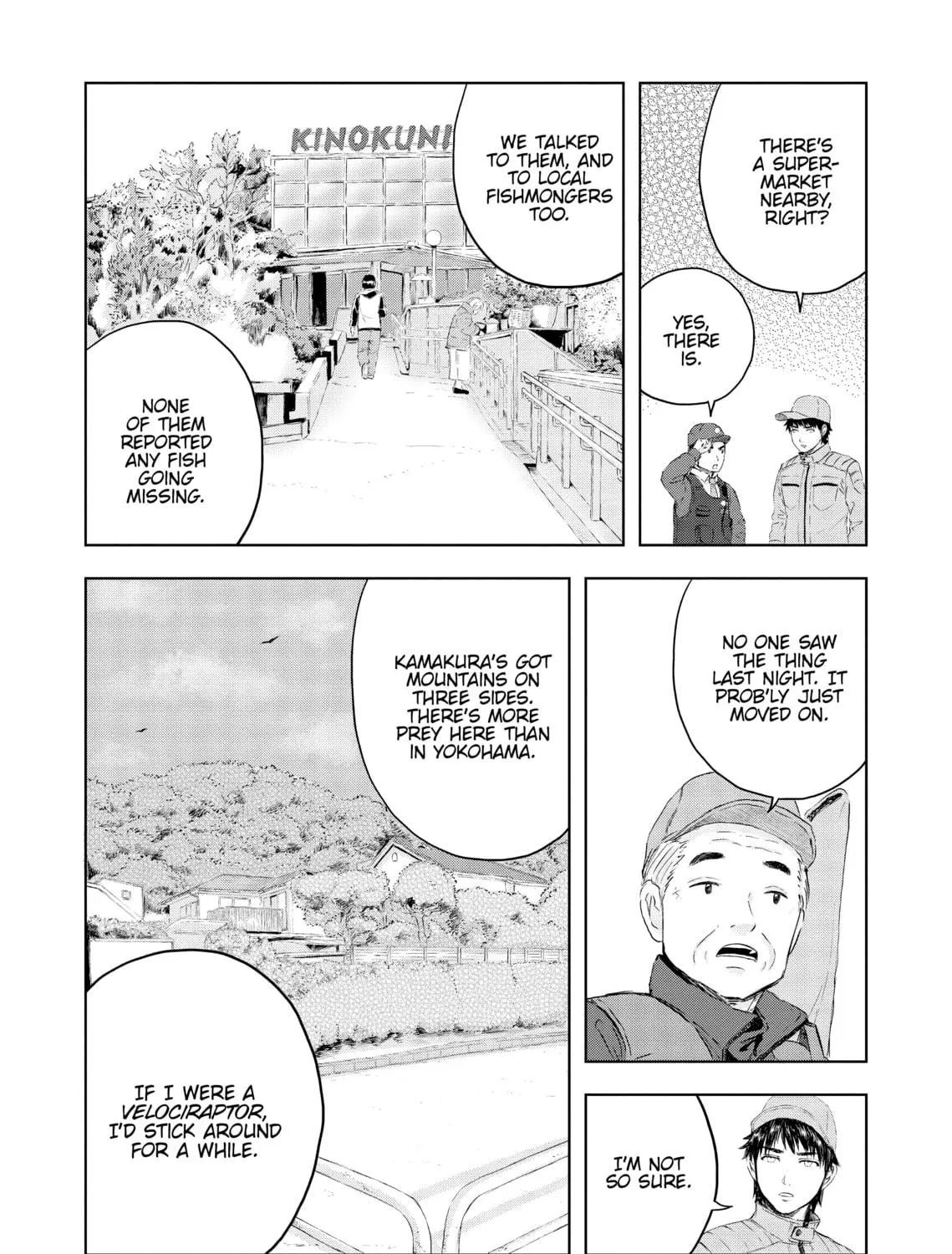 Read Dinosaur Sanctuary chapter 20 image 18 on Lezhin