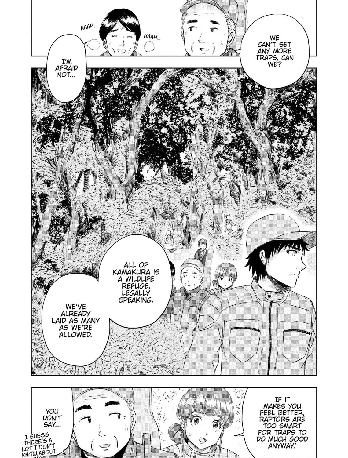 Read Dinosaur Sanctuary chapter 20 image 22 on Lezhin