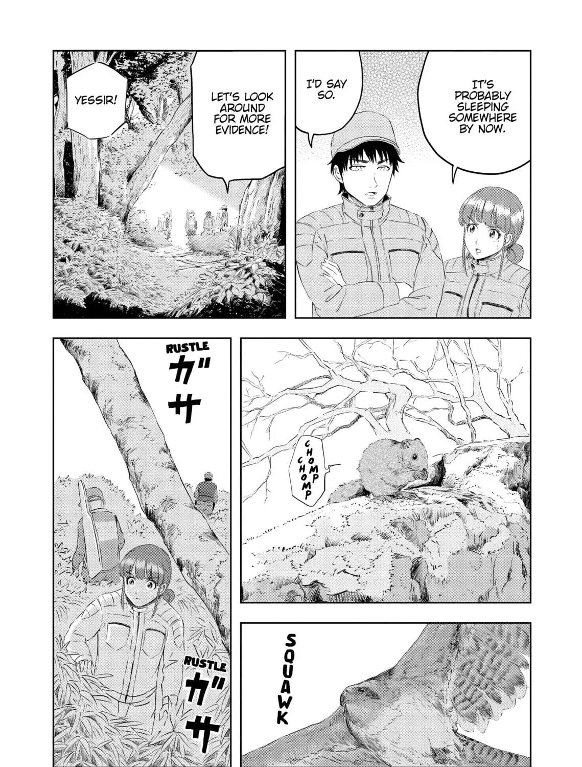 Read Dinosaur Sanctuary chapter 20 image 32 on Lezhin