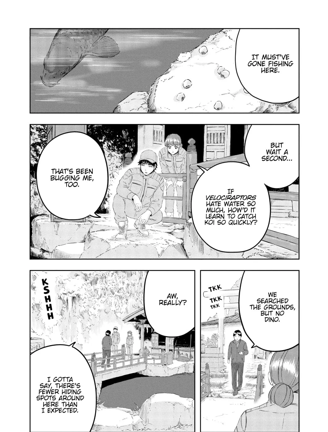 Read Dinosaur Sanctuary chapter 20 image 44 on Lezhin
