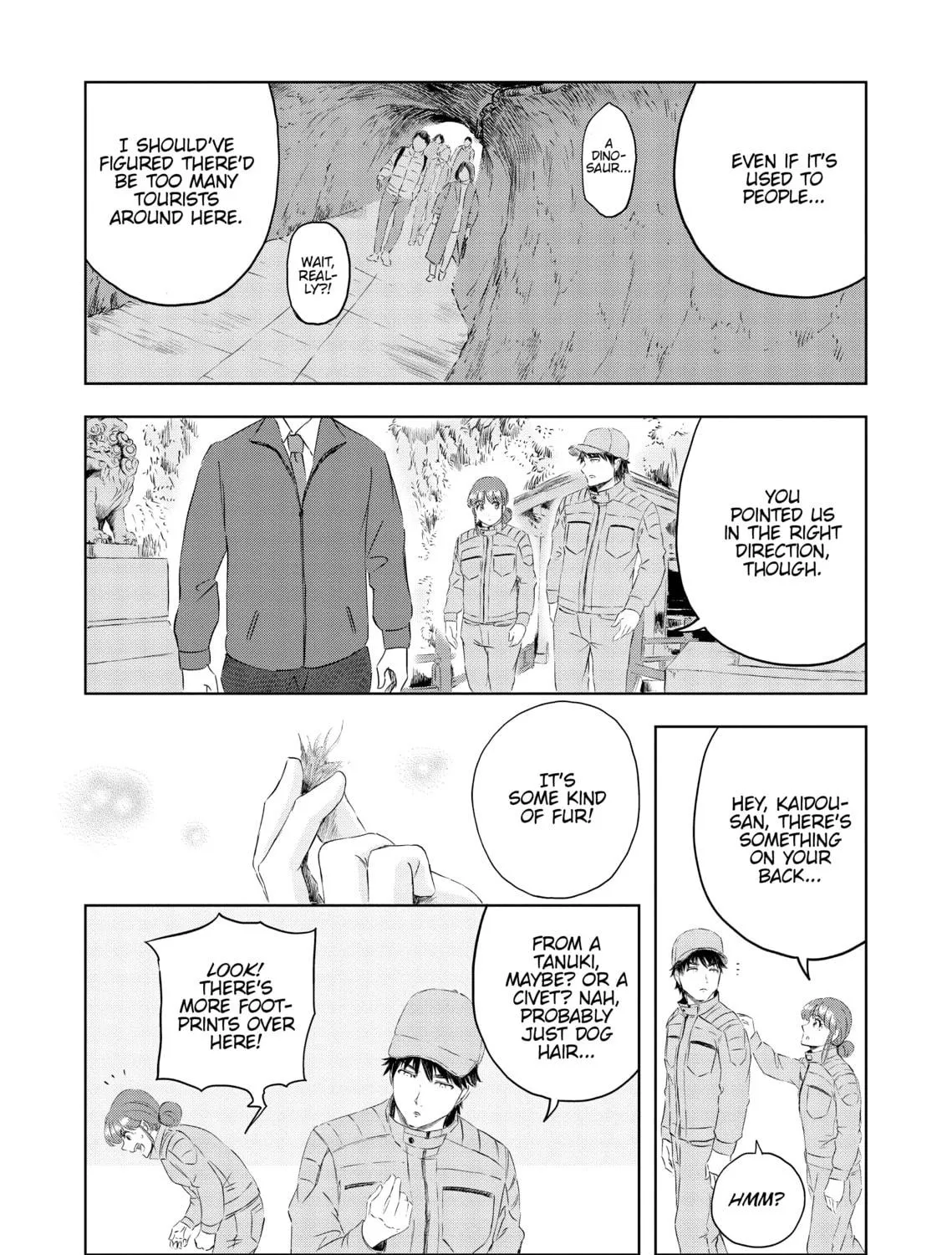 Read Dinosaur Sanctuary chapter 20 image 46 on Lezhin