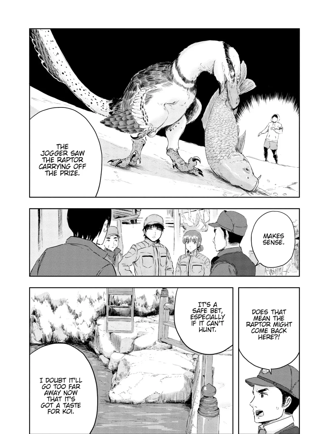 Read Dinosaur Sanctuary chapter 20 image 54 on Lezhin