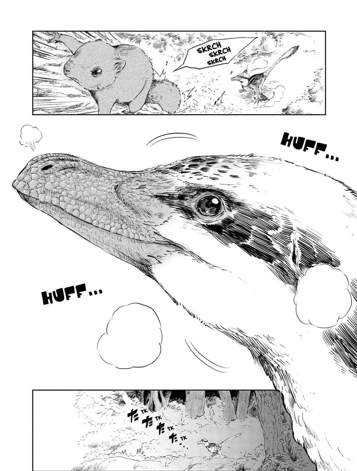 Read Dinosaur Sanctuary chapter 20 image 68 on Lezhin